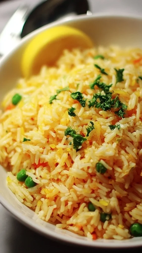 Bright and bold rice dish for quick weeknight meals