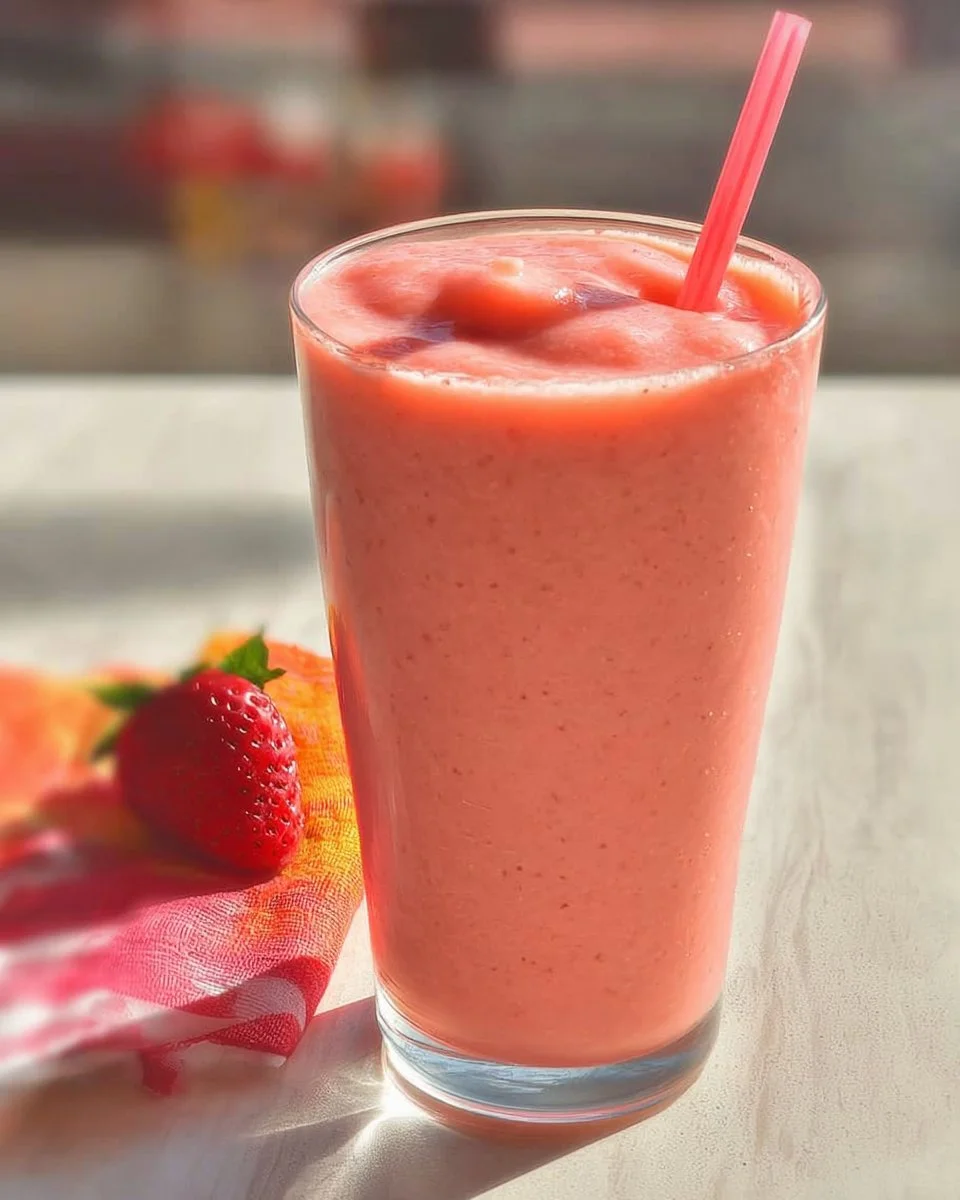 Caribbean Way smoothie from Smoothie King, featuring tropical fruits and flavors.