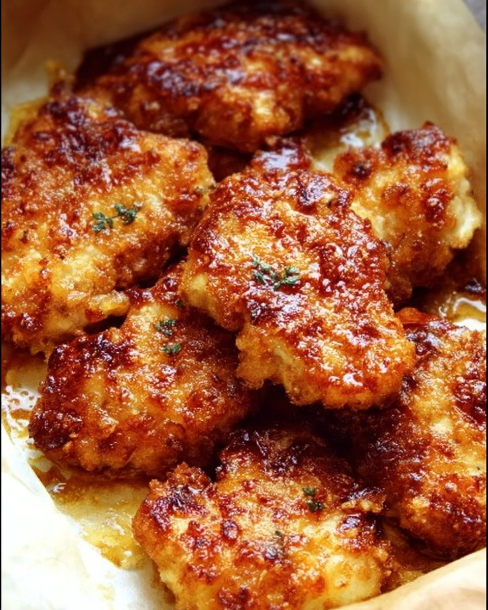 Tender melt-in-your-mouth chicken served on a plate with herbs and spices