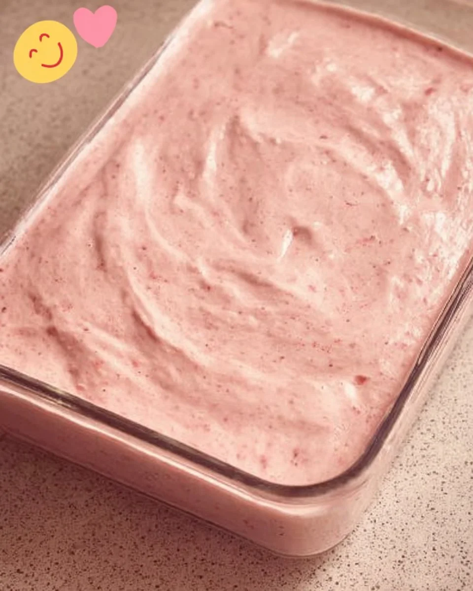 Best ever strawberry cake topped with fresh strawberries and whipped cream