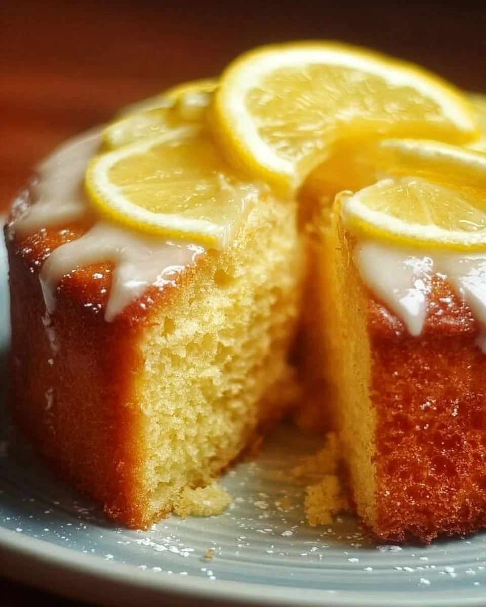 Delicious Lemon Heaven Cake topped with lemon frosting and fresh lemon zest