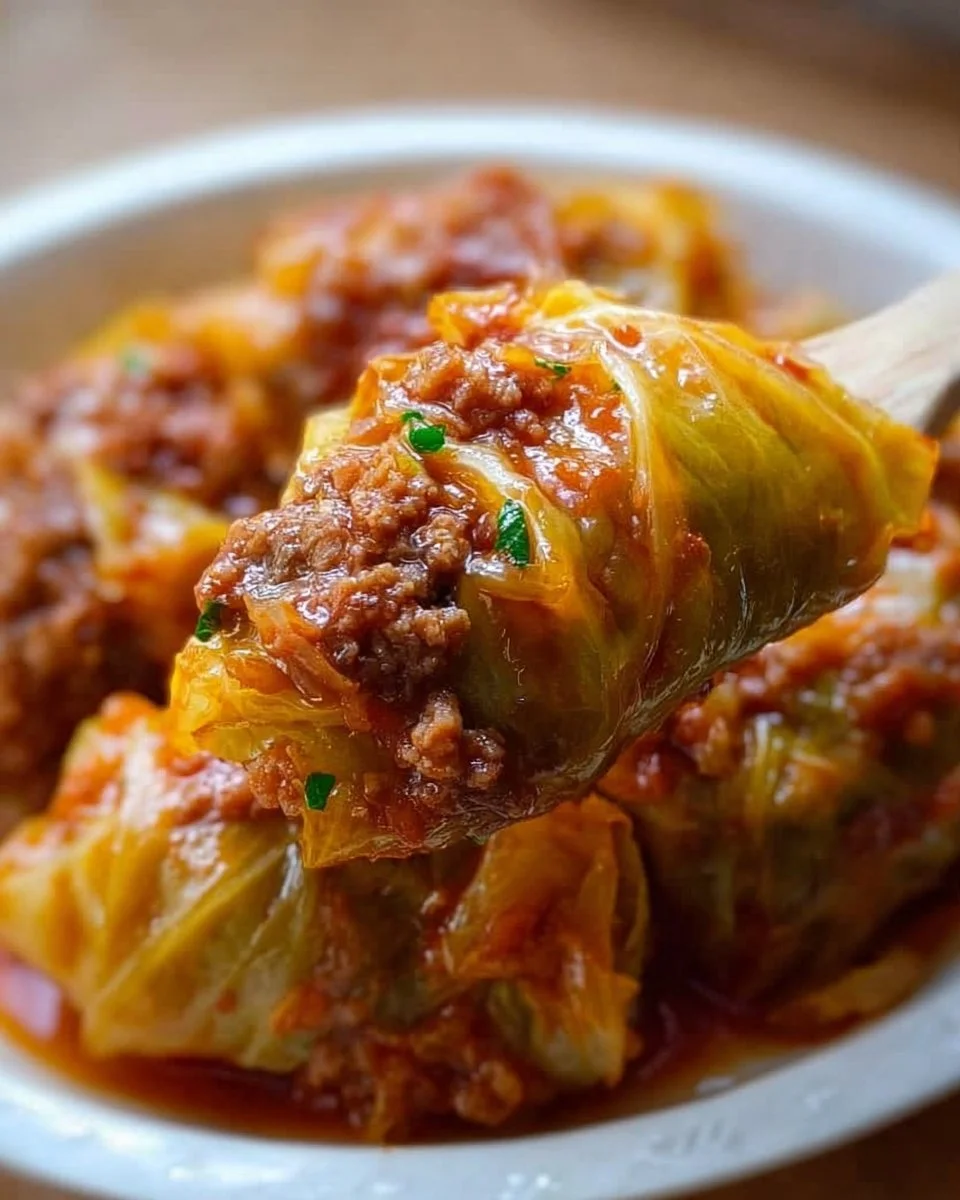 Delicious 5-Ingredient Unstuffed Cabbage Rolls served on a plate