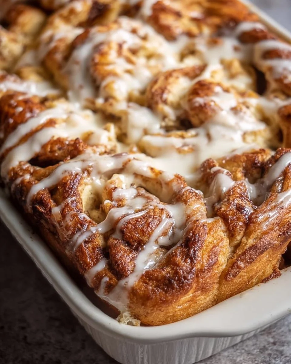 Delicious sourdough cinnamon roll focaccia bread fresh from the oven.