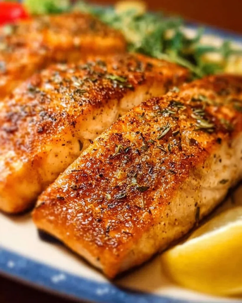 Delicious air fryer salmon perfectly cooked in an air fryer