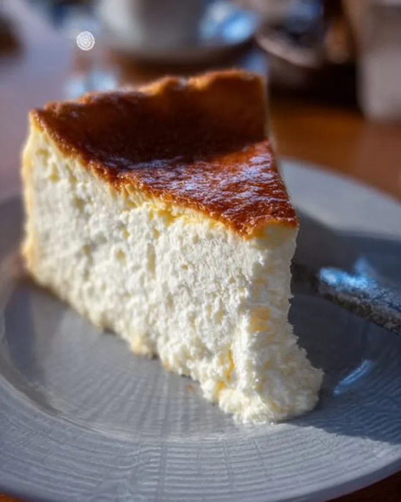Delicious Homemade New York Style Cheesecake with a graham cracker crust