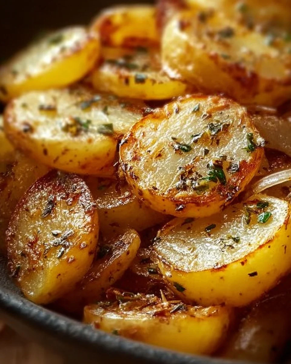 Delicious slow cooker potatoes made with Lipton onion soup mix