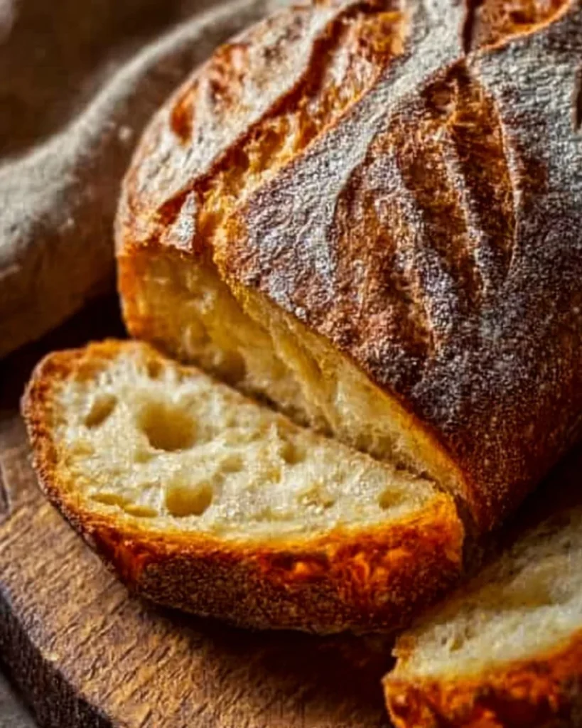 Low carb keto sourdough bread without starter, perfect for healthy diets