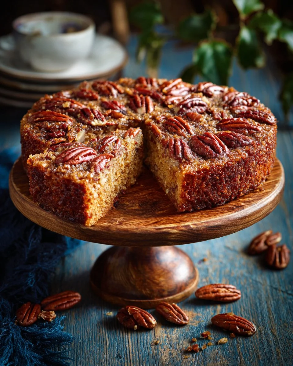 Apple Pecan Cake
