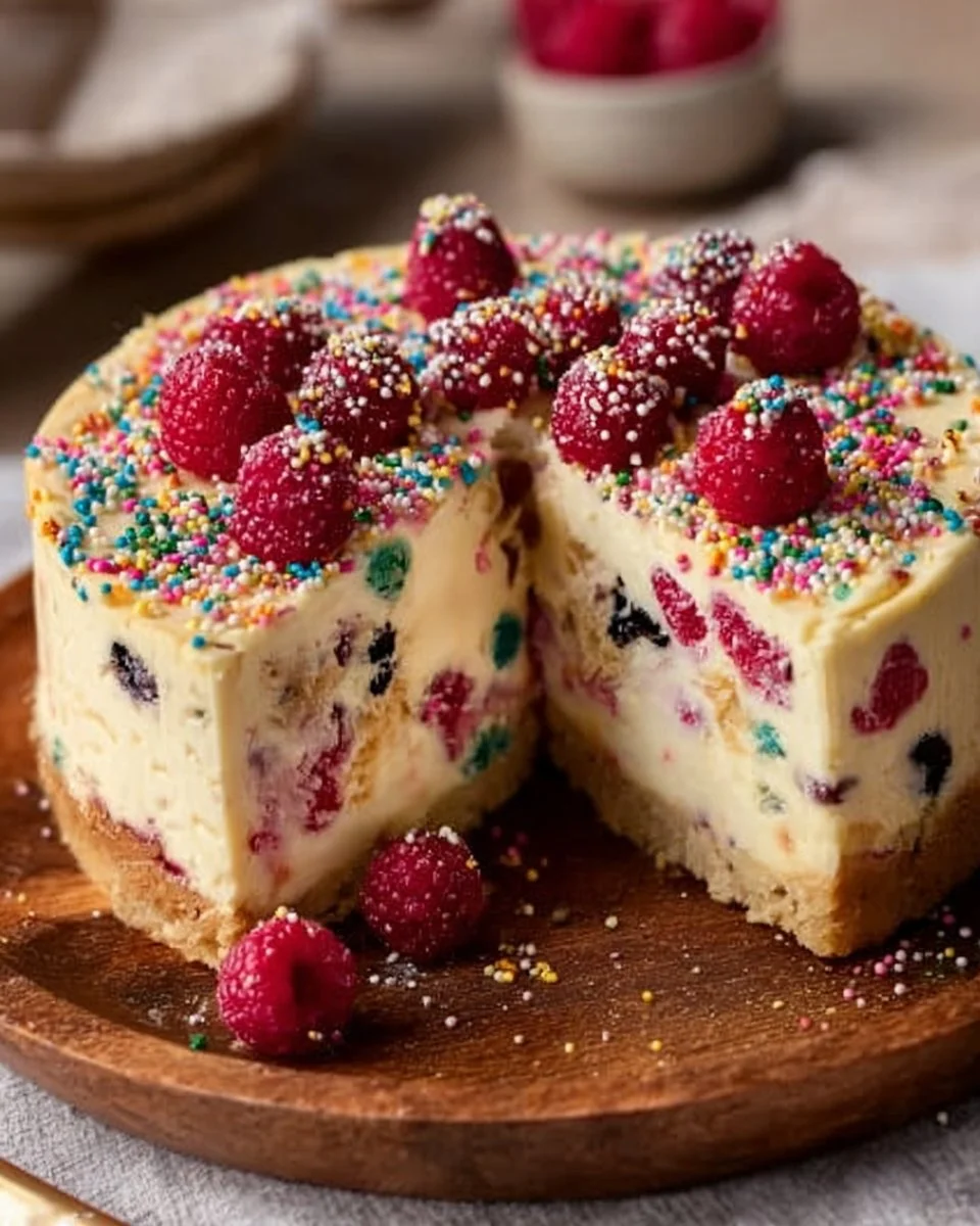 Creamy Sugar Cookie Cheesecake