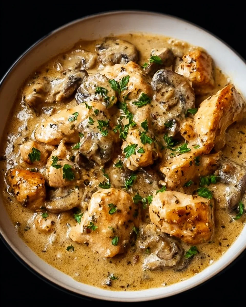 Easy Chicken Stroganoff