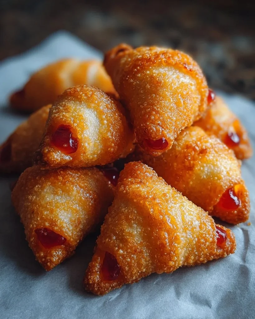 Plate of Fried Cheese-Stuffed Doritos served with dipping sauce
