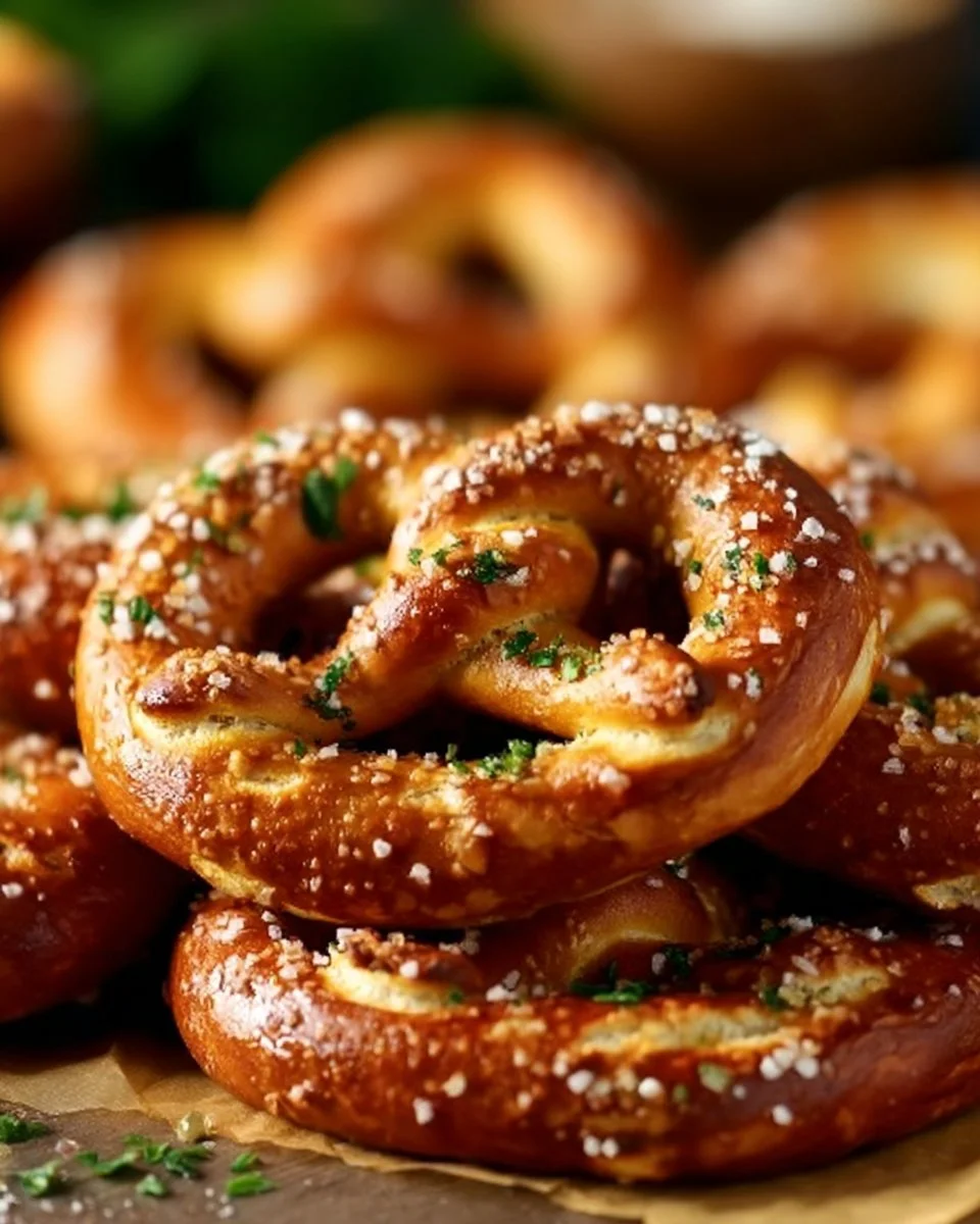 Garlic Ranch Pretzels