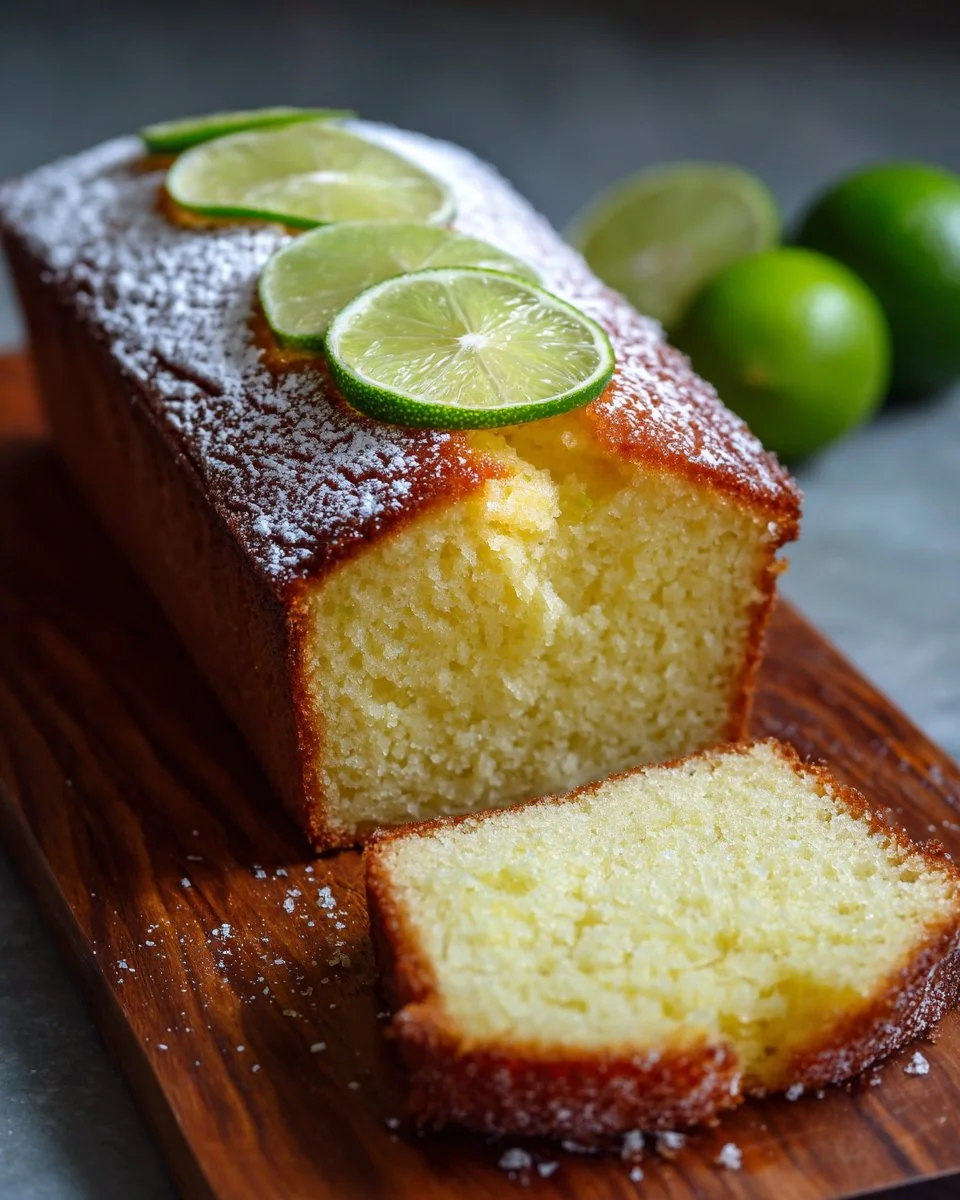 Key Lime Pound Cake