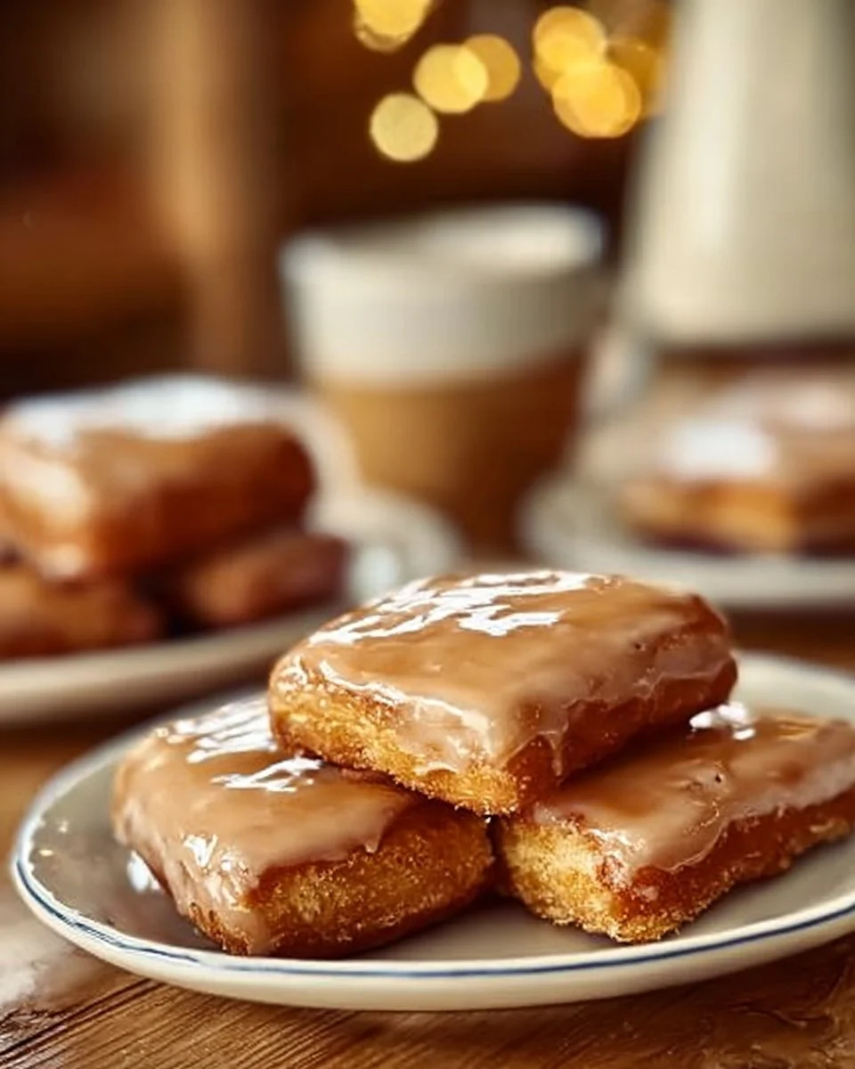 Soft Baked Maple Donut Bars