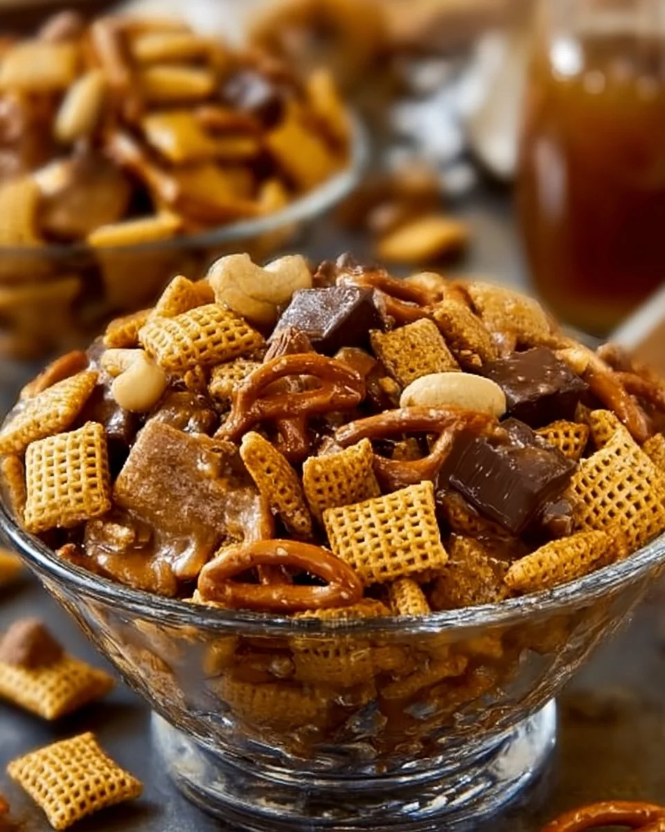 Toffee Chex Mix