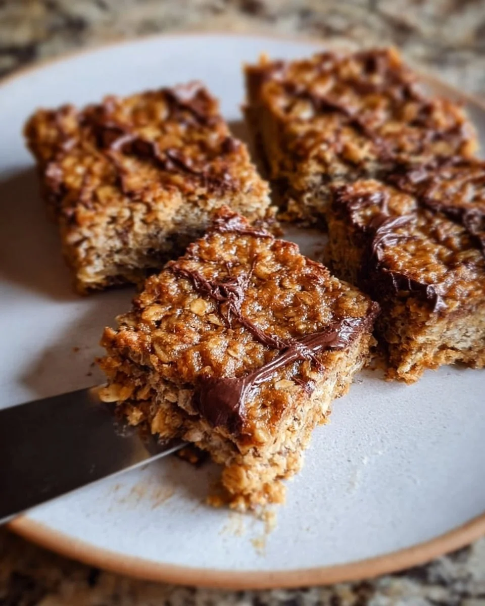 Banana Oatmeal Bars