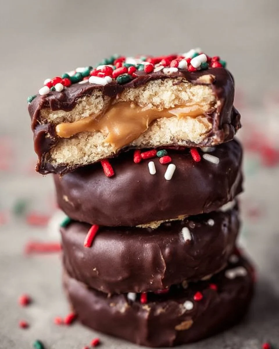Chocolate Peanut Butter Stacks