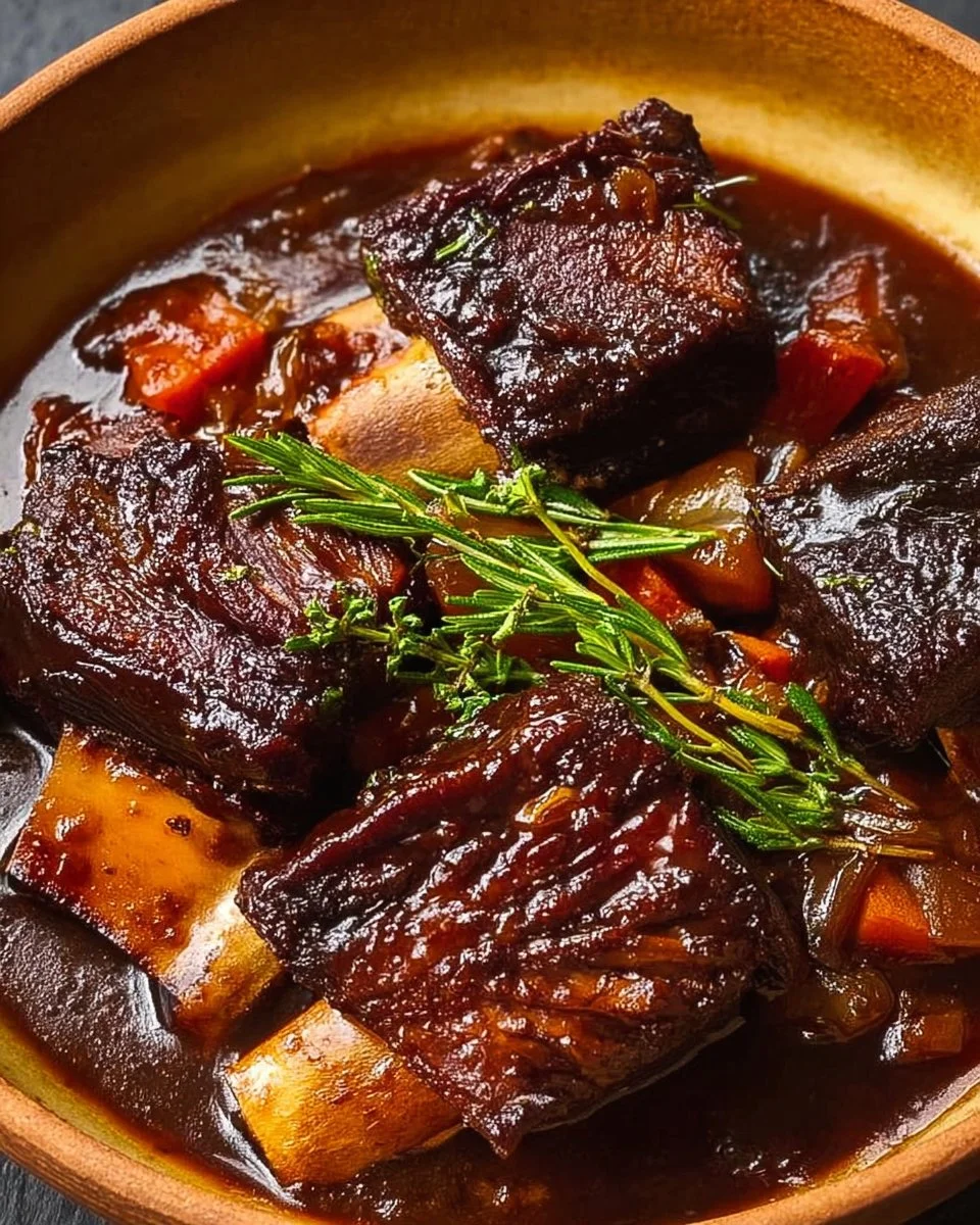Classic Braised Short Ribs No Wine