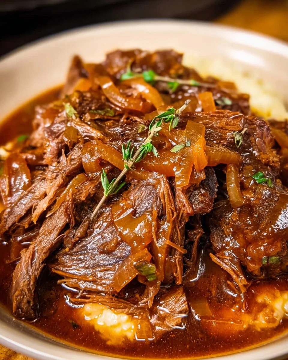 Crock Pot French Onion Pot Roast