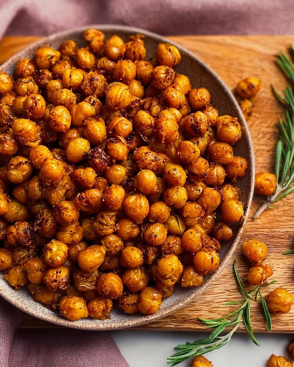 Easy Air Fryer Chickpeas