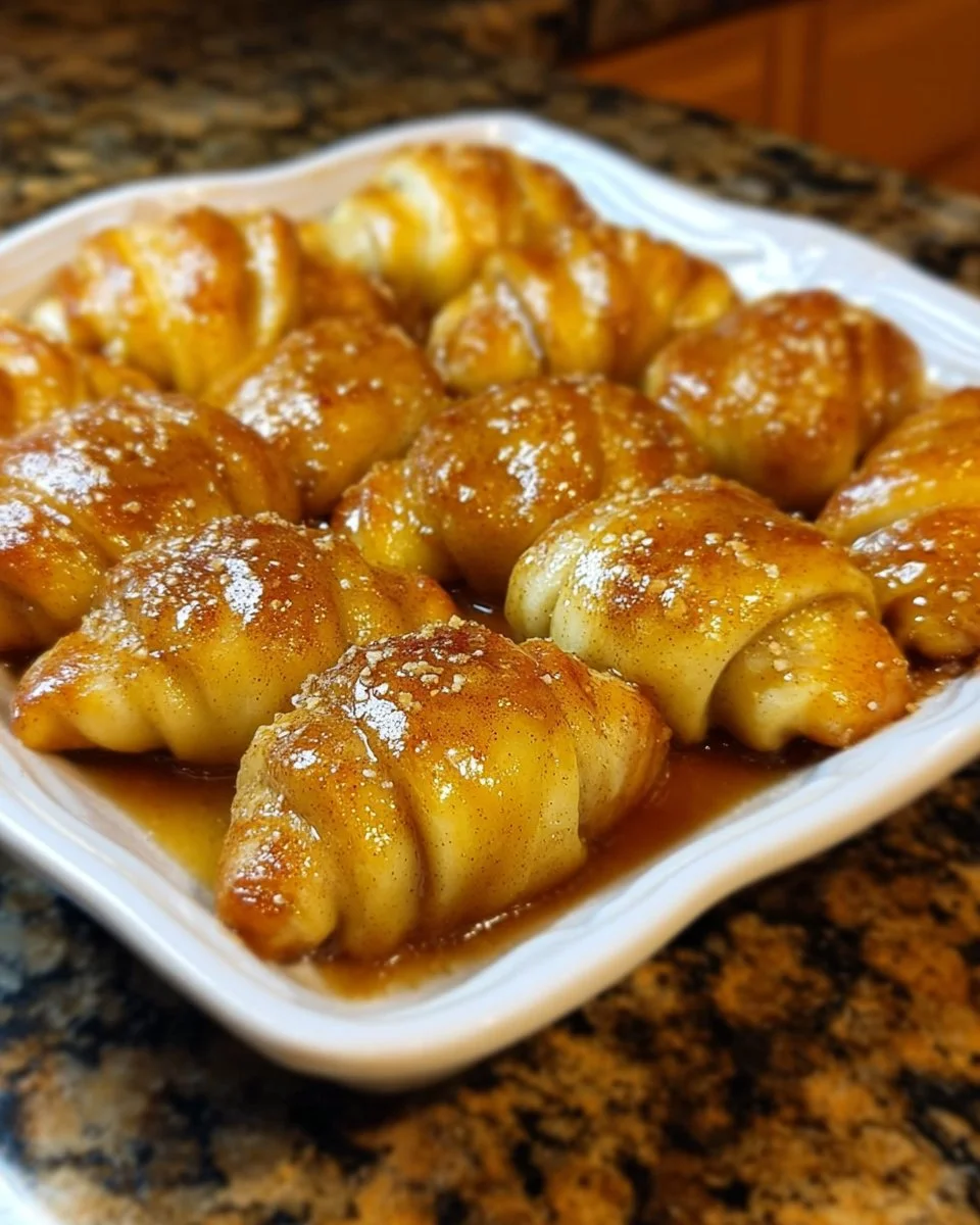 Easy Apple Dumplings with Crescent Rolls