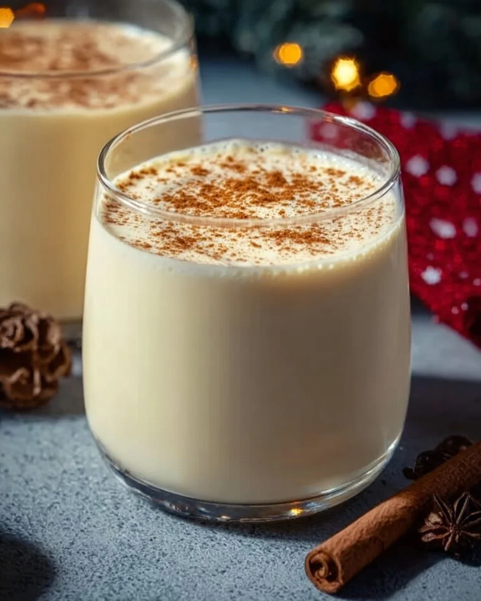 Easy Homemade Non-Alcoholic Eggnog Recipe