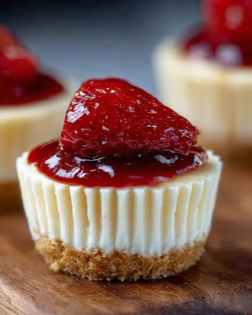 Easy Mini Cheesecakes