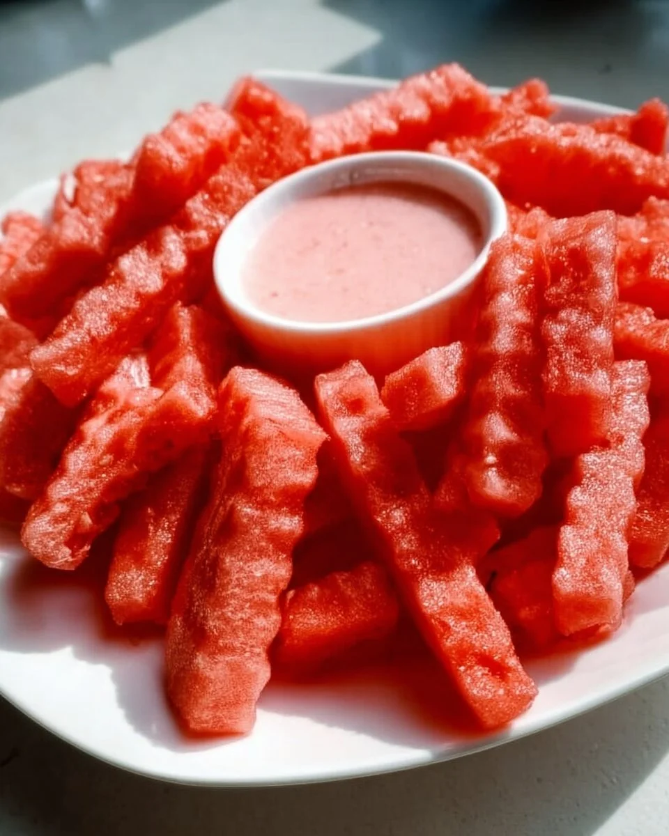 Healthy Watermelon Fries