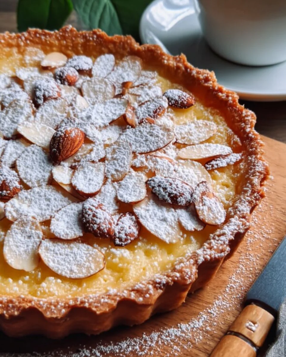 Italian Ricotta Almond Tart