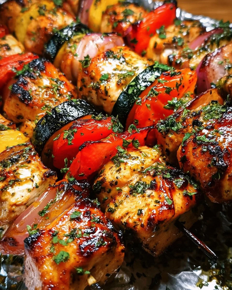 Juiciest Chicken Kabobs