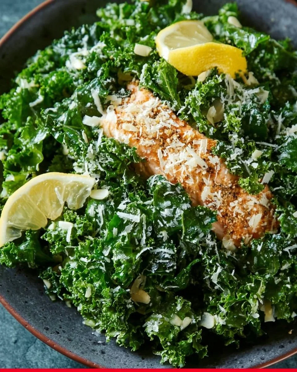 Lemon Parmesan Kale Salad