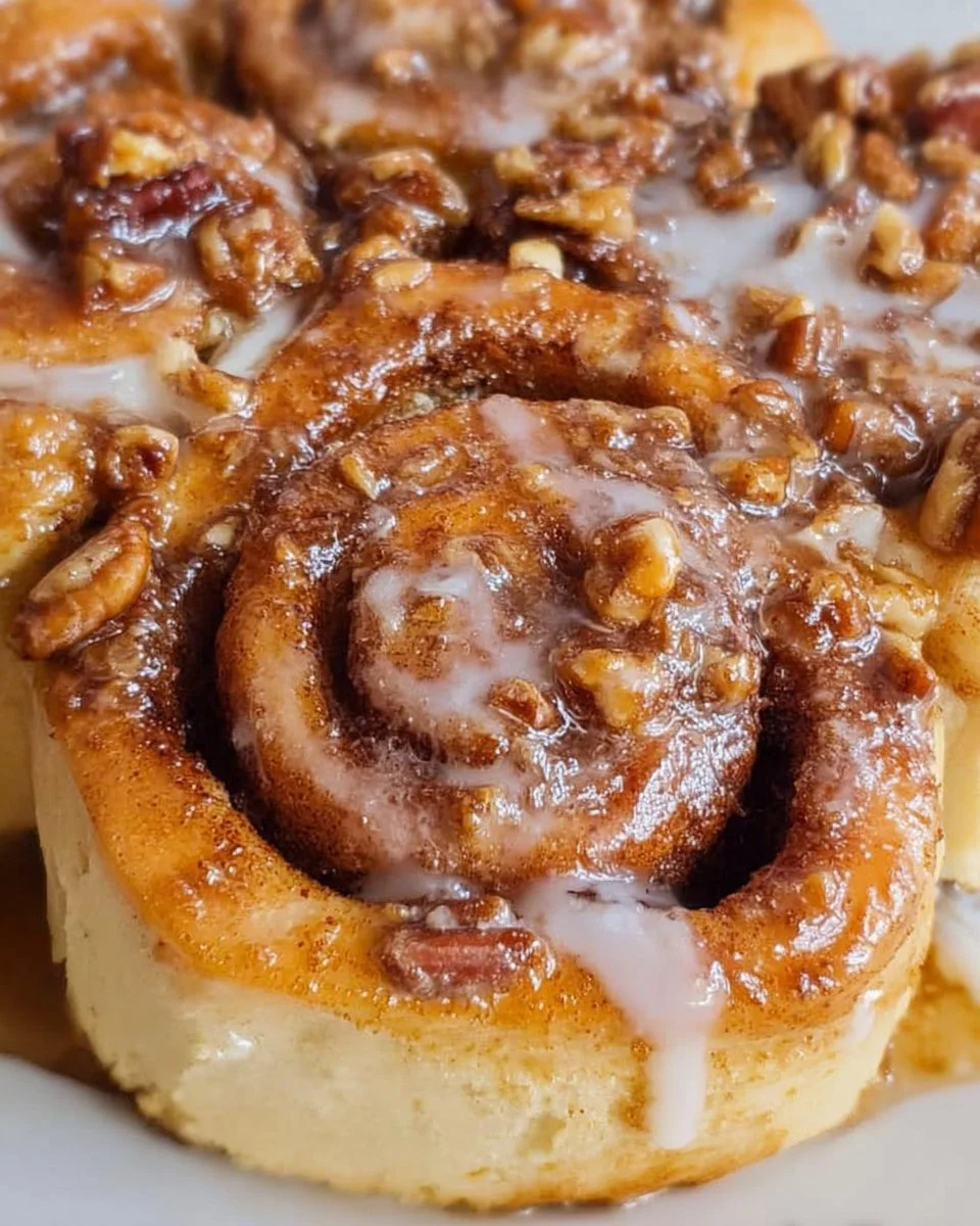 Pecan Pie Cinnamon Rolls