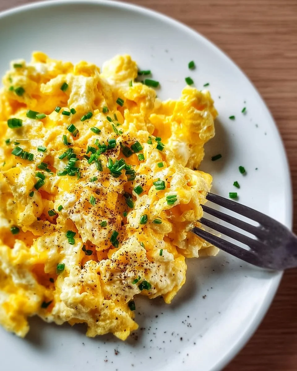 Protein-Packed Cottage Cheese Scrambled Eggs