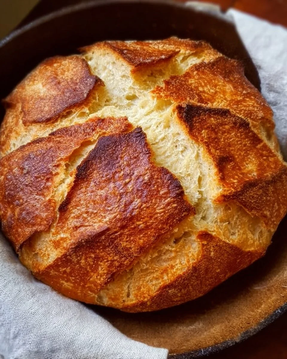Quick Sourdough Bread with Yeast