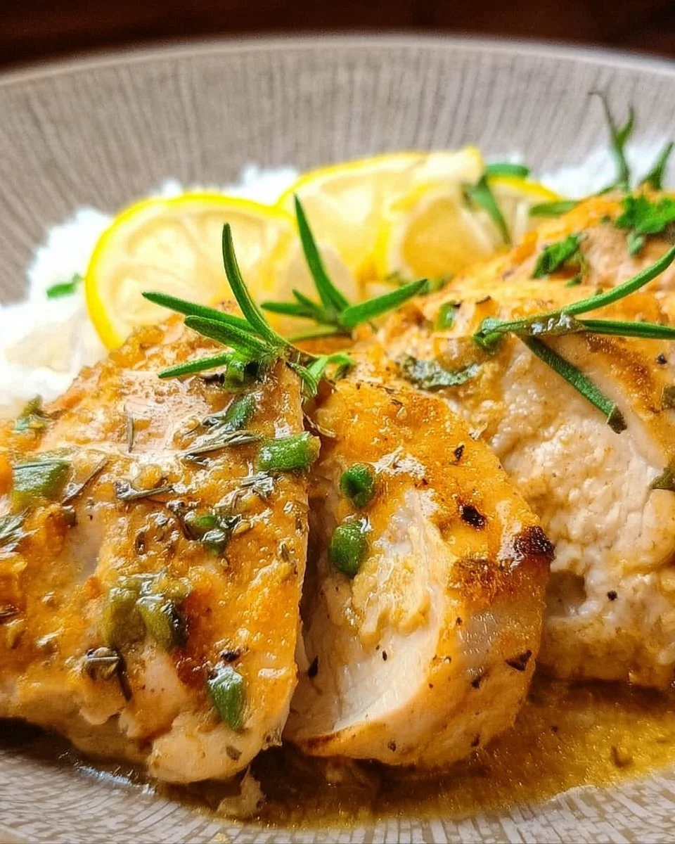 Slow Cooker Italian Lemon Chicken