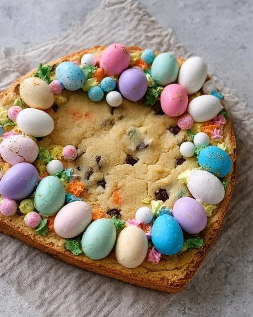 Spring Cookie Cake