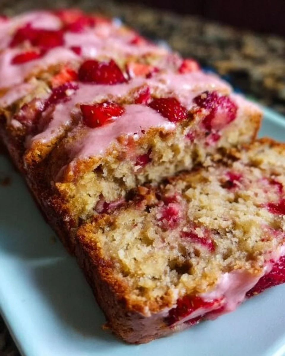 Strawberry Banana Bread