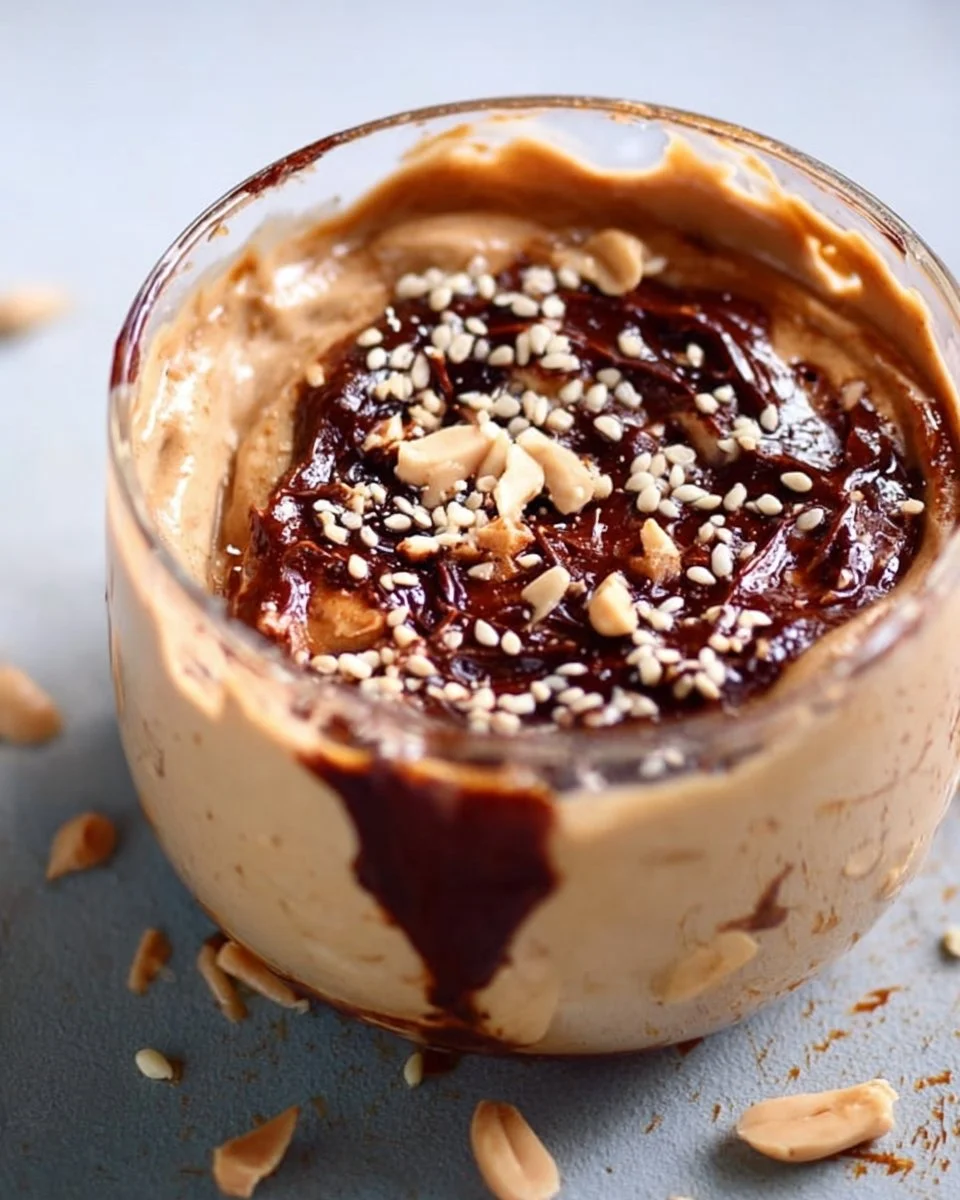 5-Minute Cottage Cheese Peanut Butter Mousse