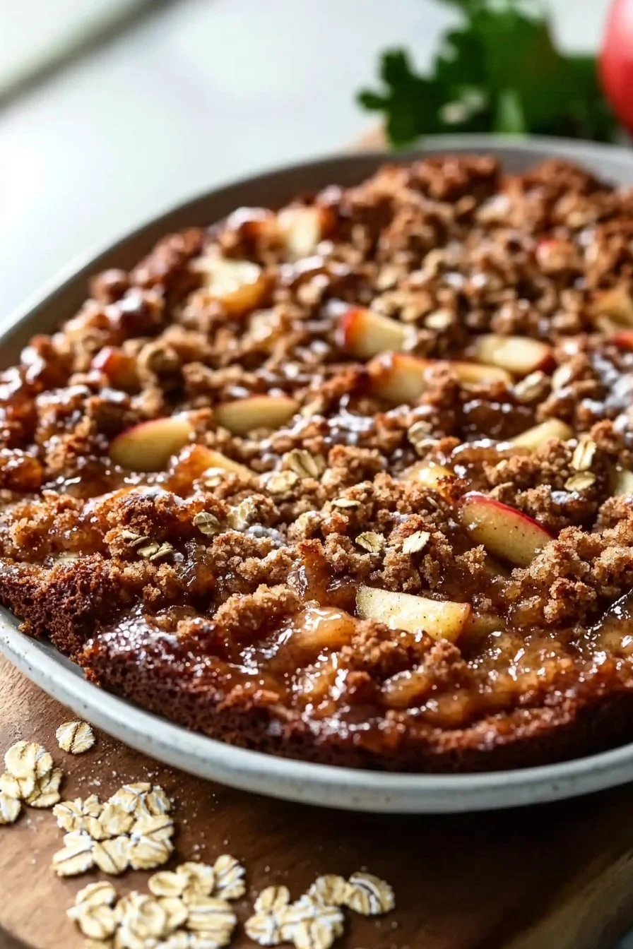Apple Crisp Coffee Cake