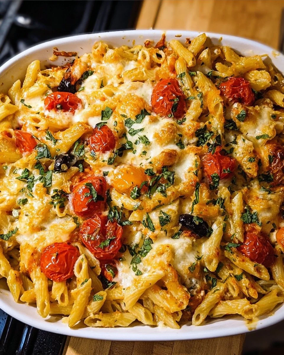 Baked Mediterranean Pasta