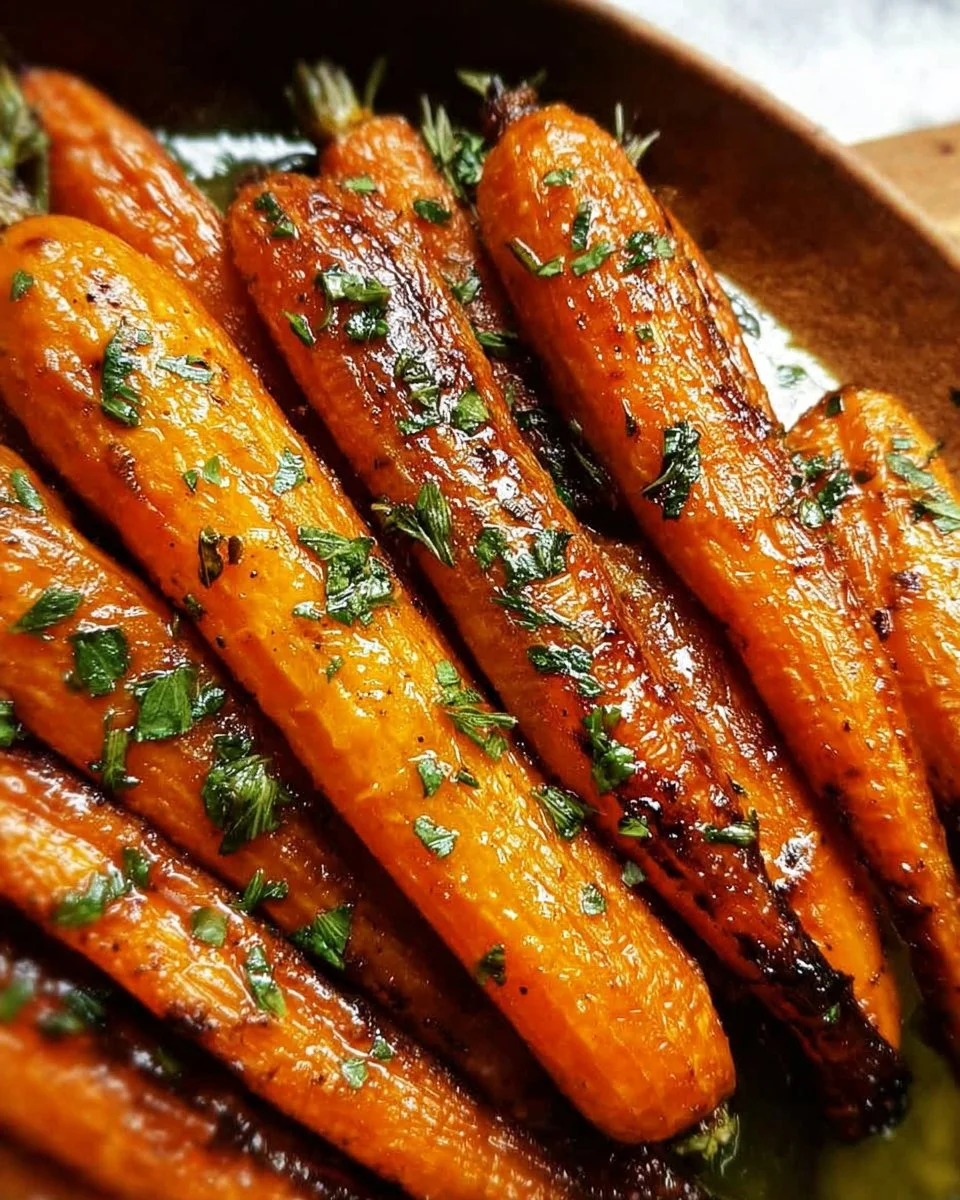 Balsamic Roasted Carrots