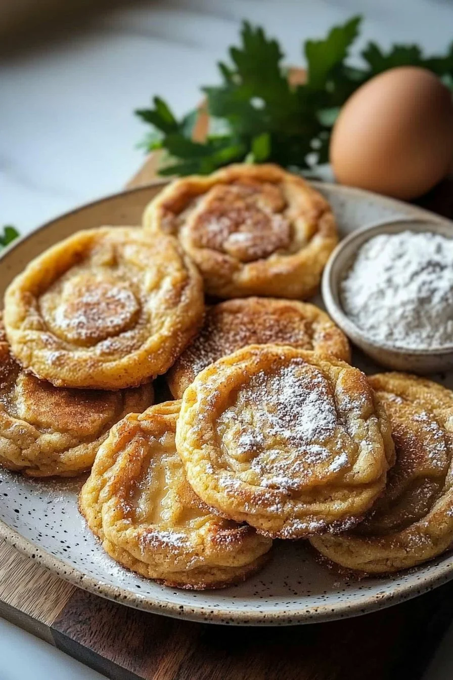 Chewy French Toast Cookies