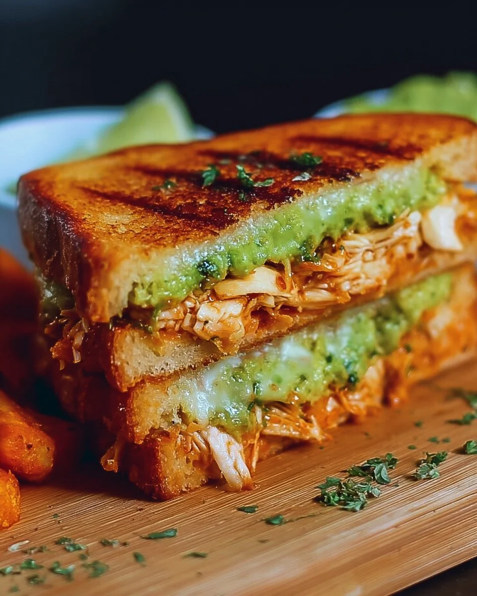 Chicken Avocado Melt Sandwich