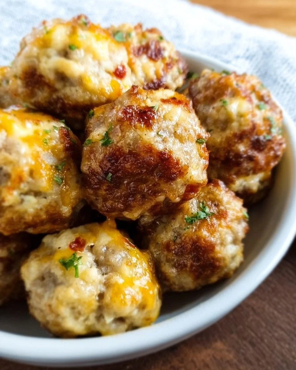 Chicken Sausage Balls