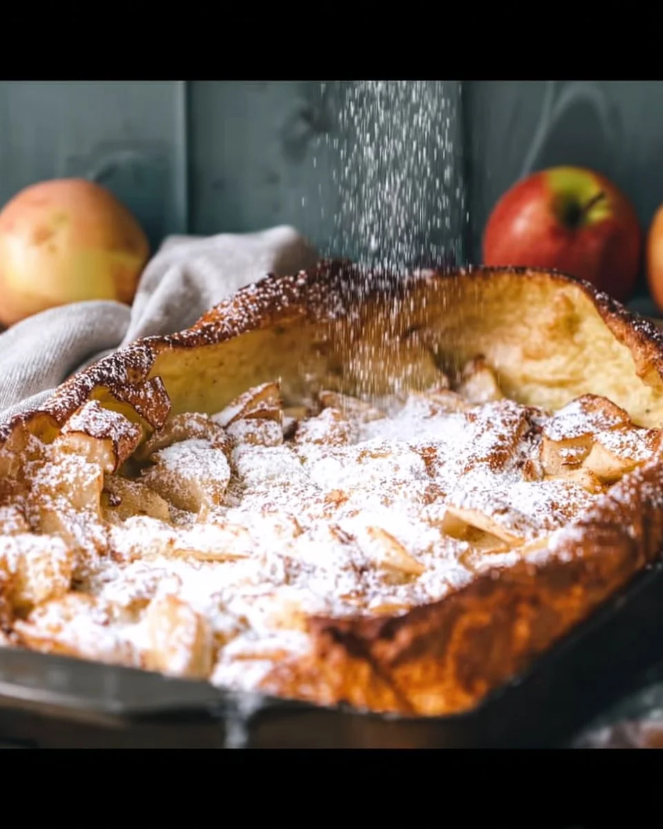 Cinnamon-Apple Dutch Baby