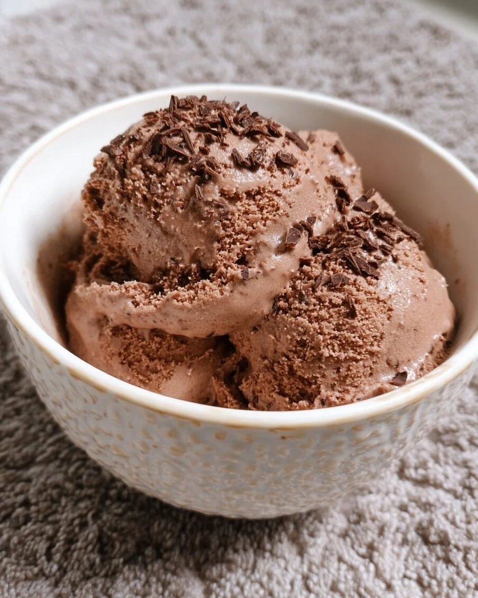 Cottage Cheese Chocolate Protein Ice Cream
