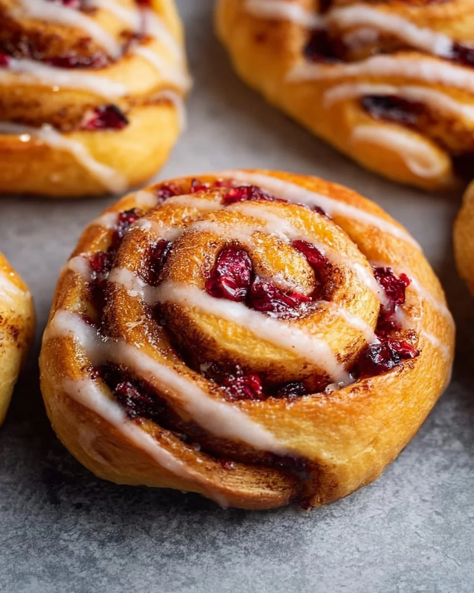Cranberry Orange Rolls
