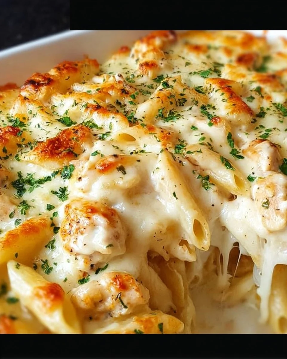 Creamy Chicken Pasta Bake