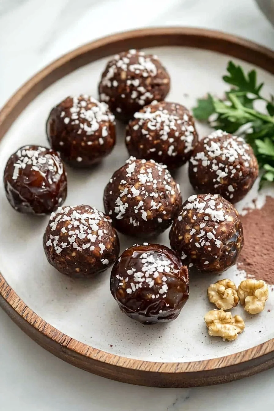 Date Brownie Balls