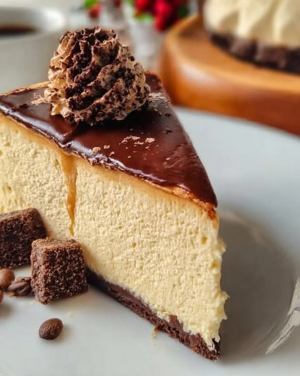 Decadent Coffee Cheesecake